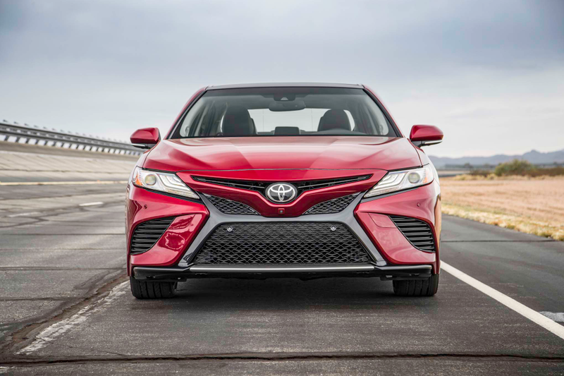 Illustration for article titled The 2018 Camry Did Have One of the Greatest Camouflage Designs Ever (and I Hope Toyota Goes Even Crazier With Their Designs)